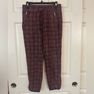 Beeeze ever pattern jogger size large